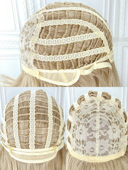 12-Inch Straight Bob Wig with Bangs — Black, Gold or Blonde Ombre