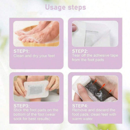 Lavender Foot Patches for Everyday Personal-Care Use — Multiple Pack Sizes