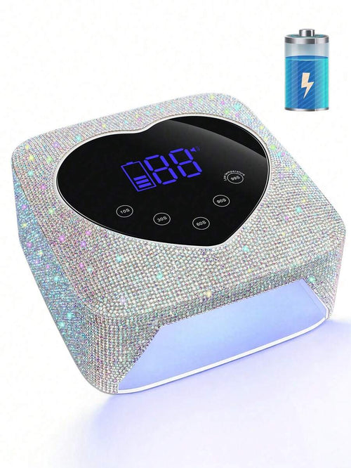 Cordless UV/LED Nail Lamp with Built-In Battery
